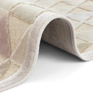 Tapis de couloir Aisne Viscose - Crème / Beige