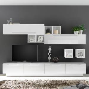 Ensemble meubles TV Infinity X (12 él.) Blanc brillant