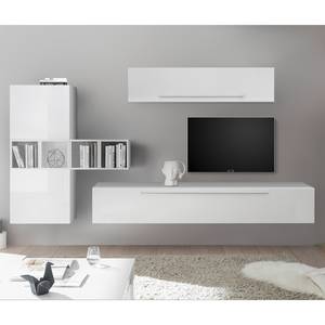 Ensemble meubles TV Infinity VI (9 él.) Blanc brillant