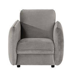 Fauteuil Kayla I fluweel - Velours Ravi: Taupe