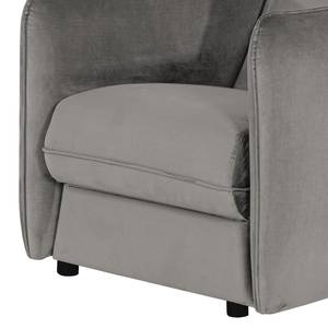 Fauteuil Kayla I fluweel - Velours Ravi: Taupe