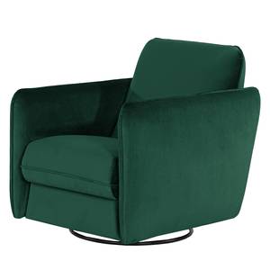 Fauteuil Kayla I Velours - Velours Ravi: Vert vieilli