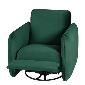 Fauteuil Kayla I Velours - Velours Ravi: Vert vieilli