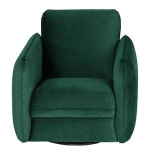 Fauteuil Kayla I Velours - Velours Ravi: Vert vieilli