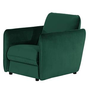 Fauteuil Kayla I fluweel - Velours Ravi: Antiek groen