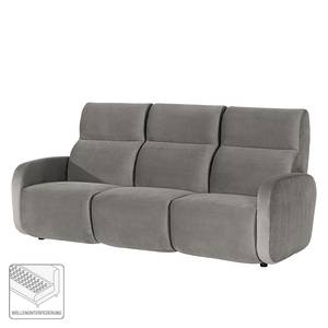 Sofa Mezin I (3-Sitzer) Samt - Samt Ravi: Taupe