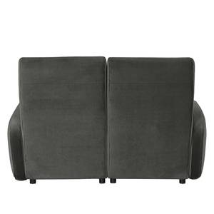 Canapé Mezin I (2 places) Velours - Velours Ravi: Anthracite