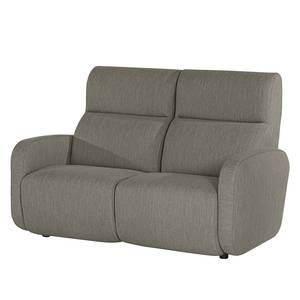 Sofa Mezin I (2-Sitzer) Samt - Webstoff Meara: Grau