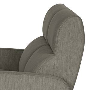 Sofa Mezin I (2-Sitzer) Samt - Webstoff Meara: Grau