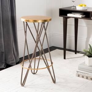 Tabouret de bar Mychelle Métal - Beige