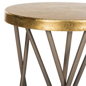 Tabouret de bar Mychelle Métal - Beige