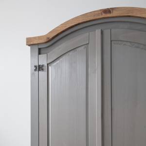 Armoire Finca Rustica I Pin massif - Pin gris - Largeur : 100 cm