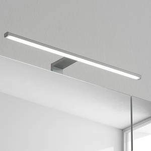 Spiegelkast Tiberio inclusief verlichting - Mat grijs - Breedte: 65 cm