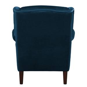 Fauteuil bergère Luoto Velours - Bleu marine