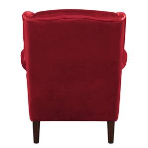 Oorfauteuil Luoto fluweel - Rood