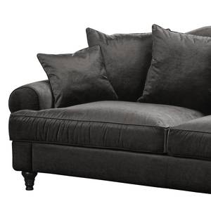 Bigsofa Larsmo Samt - Grau