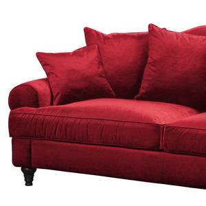 Bigsofa Larsmo Samt - Rot