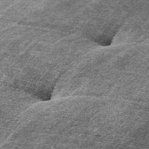 Canapé d’angle Raisio Tissu - Gris - Méridienne longue à gauche (vue de face)