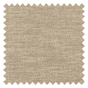 Ecksofa Posio Webstoff - Beige - Longchair davorstehend rechts