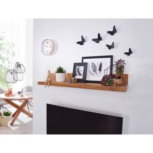 Open wandkast Woodfin massief acaciahout - Breedte: 80 cm