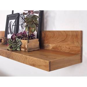 Open wandkast Woodfin massief acaciahout - Breedte: 80 cm