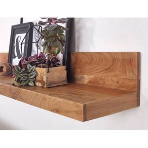 Open wandkast Woodfin massief acaciahout - Breedte: 110 cm