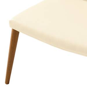 Sessel Sonka Echtleder - Creme