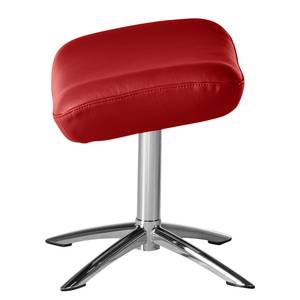 Fauteuil relax Raahe Cuir véritable - Rouge