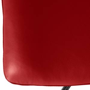 Relaxfauteuil Raahe echt leer - Rood