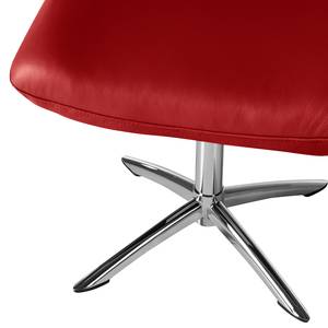 Relaxfauteuil Raahe echt leer - Rood