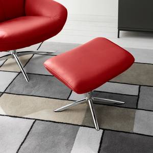 Relaxfauteuil Raahe echt leer - Rood