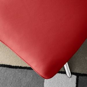 Relaxfauteuil Raahe echt leer - Rood