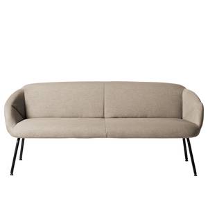 Sofa Lapua II (2-Sitzer) Flachgewebe - Beige meliert