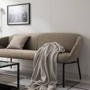 Sofa Lapua II (2-Sitzer) Flachgewebe - Beige meliert