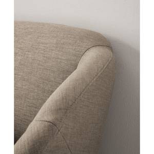 Sofa Lapua II (2-Sitzer) Flachgewebe - Beige meliert