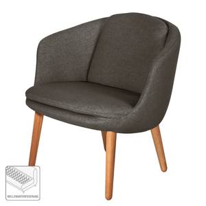 Fauteuil Monsac I vlakweefsel - Grijs