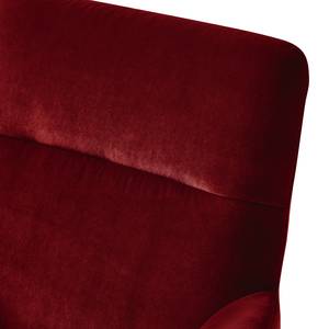 Fauteuil Nizas velours - Rouge Bordeaux