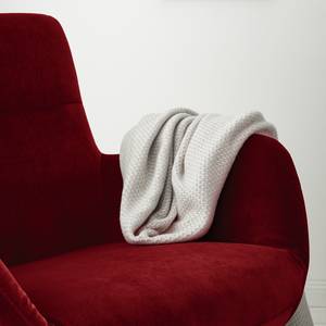 Fauteuil Nizas velours - Rouge Bordeaux