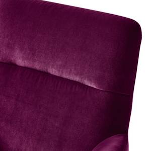 Fauteuil Nizas fluweel - Paars