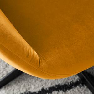 Fauteuil Nizas fluweel - Saffraan