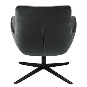 Fauteuil Nizas fluweel - Grijs