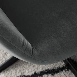 Fauteuil Nizas fluweel - Grijs