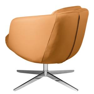 Fauteuil Monsac III echt leer - Zandkleurig