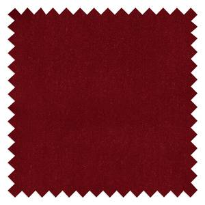 Fauteuil Monsac II velours - Rouge Bordeaux