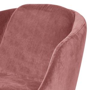 Fauteuil Monsac II velours - Mauve