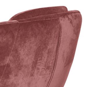 Fauteuil Monsac II velours - Mauve