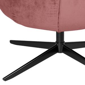 Fauteuil Monsac II velours - Mauve