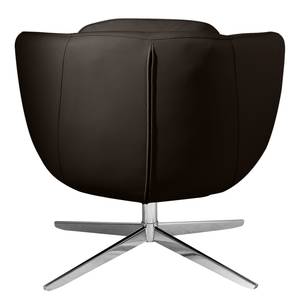 Fauteuil Monsac III echt leer - Bruin