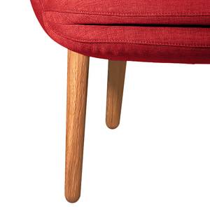 Fauteuil Monsac I vlakweefsel - Rood