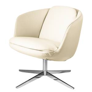 Sessel Monsac III Echtleder - Creme